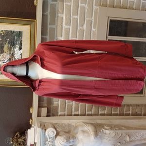 Rust Adidas Hooded Jacket